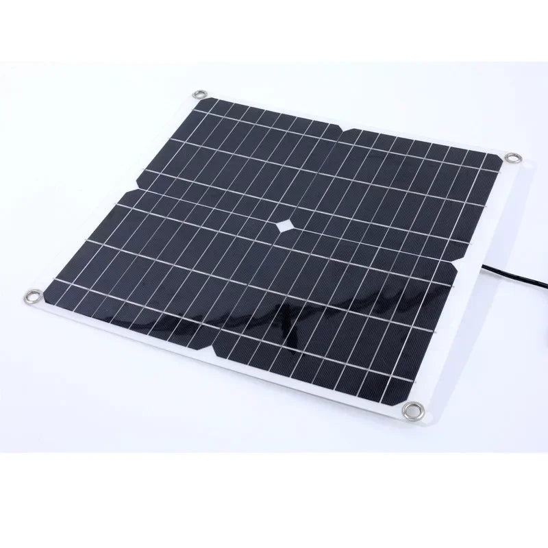 Hocheffizienter Outdoor Solarpanel-Doppellüfter für Hundehütte, Lager, Wohnmobil, Gewächshaus-Lüfter, Luftpumpe zur Temperaturkühlung