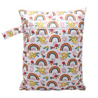 Wasserdichte Wickeltasche Windeltasche Mama Baby Umstandstasche Waschbare Reißverschluss Windel-Organizer Trockenbeutel Reisetragetasche 30x40cm