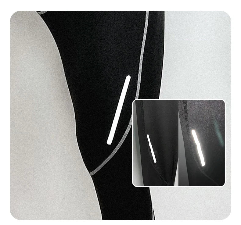 Herren Eng Anliegende Kompressionshose Schnell Trocknende Sportbekleidung Lauftights Herren Leggings Fitness Training Sexy Sport Gym Leggings