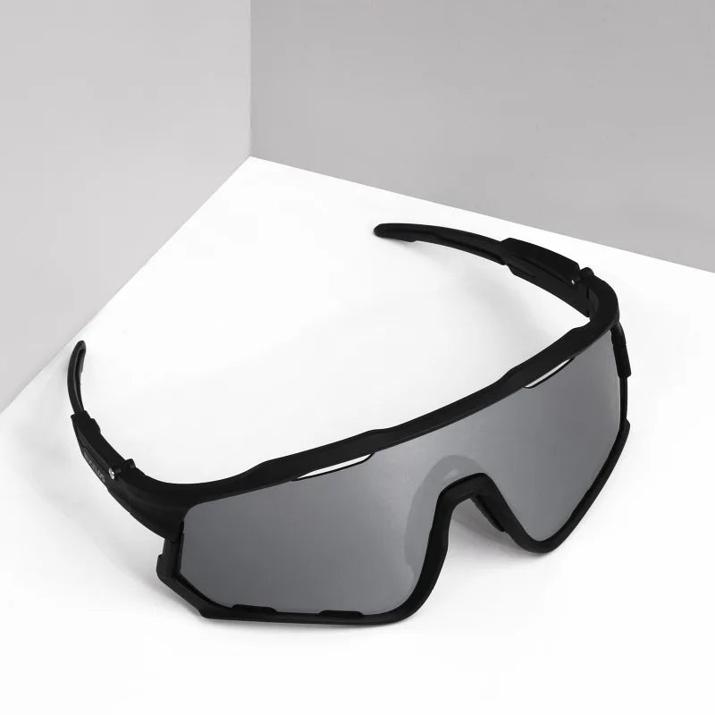 BUCKLOS Polarisierte Fahrradbrille UV400 Rennrad-Mountainbike-Brille TR-90 Rahmen Winddichte Outdoor-Sportbrille Fahrradteile