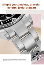 ADDIES Luxus Damenarmbanduhren Elegant Klassische 36mm Business Damenuhr BGW9 Leuchtend Wasserdicht Edelstahl Quarz Damenuhren