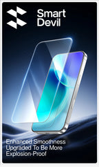 SmartDevil 2 Stück Displayschutzfolie für Vivo X200 Pro Mini X300 HD Anti-Blaulicht Gehärtetes Glas Nicht vollflächig Anti-Fingerabdruck