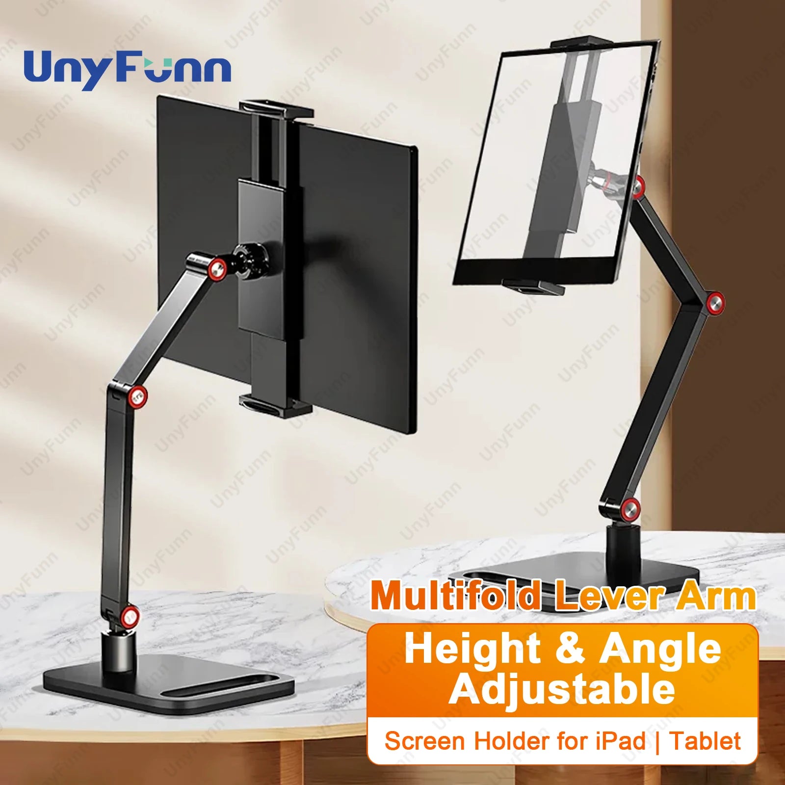 Portable Monitor Holder Expandable Adjustable Laptop Gaming Desktop Clamp Stand Phone External Vertical Screen Expansion Mount Hauptbild