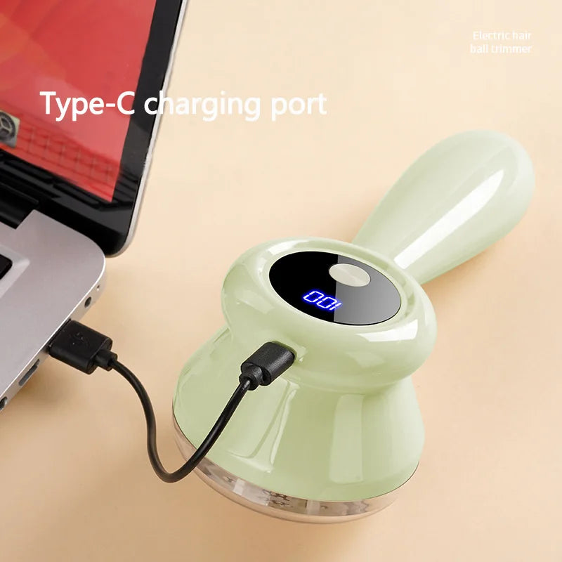 1 St., USB Wiederaufladbarer Elektrischer Fusselrasierer: Fusselentferner für Kleidung, Bettwäsche, Möbel, Teppiche, Sofas, Tragbar