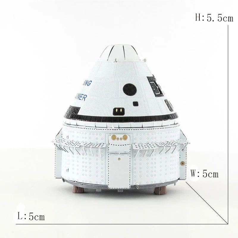 Weltraumforschung 3D Metallpuzzle Shuttle Hubble Weltraumteleskop Mars-Rover Modell Spielzeug für Kinder Kreatives Puzzle Geschenk Spielzeug