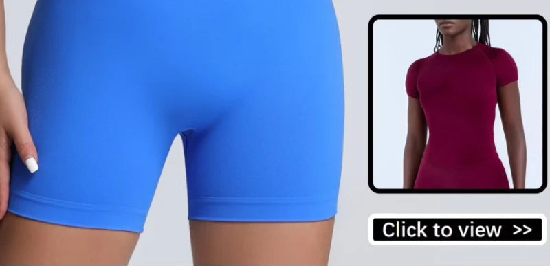 HISTELLO Impacts Shorts 4.5" Women Fitness Sports Biker Shorts Low Waist Gym Short Workout Scrunch Butt Yoga Seamless Leggings