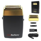 11000 U/min POP Barbers P620 Professioneller elektrischer Herren-Barttrimmer Doppelfolienrasierer Elektrorasierer USB-Haarschneidemaschine