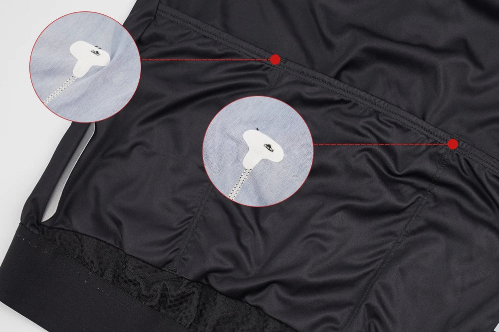 DAREVIE Radtrikot SPF 50 UV-Schutz Trainingsniveau Slim Fit Kleine Größe Herren Damen Mann Fahrradtrikot Radsport-Trikot