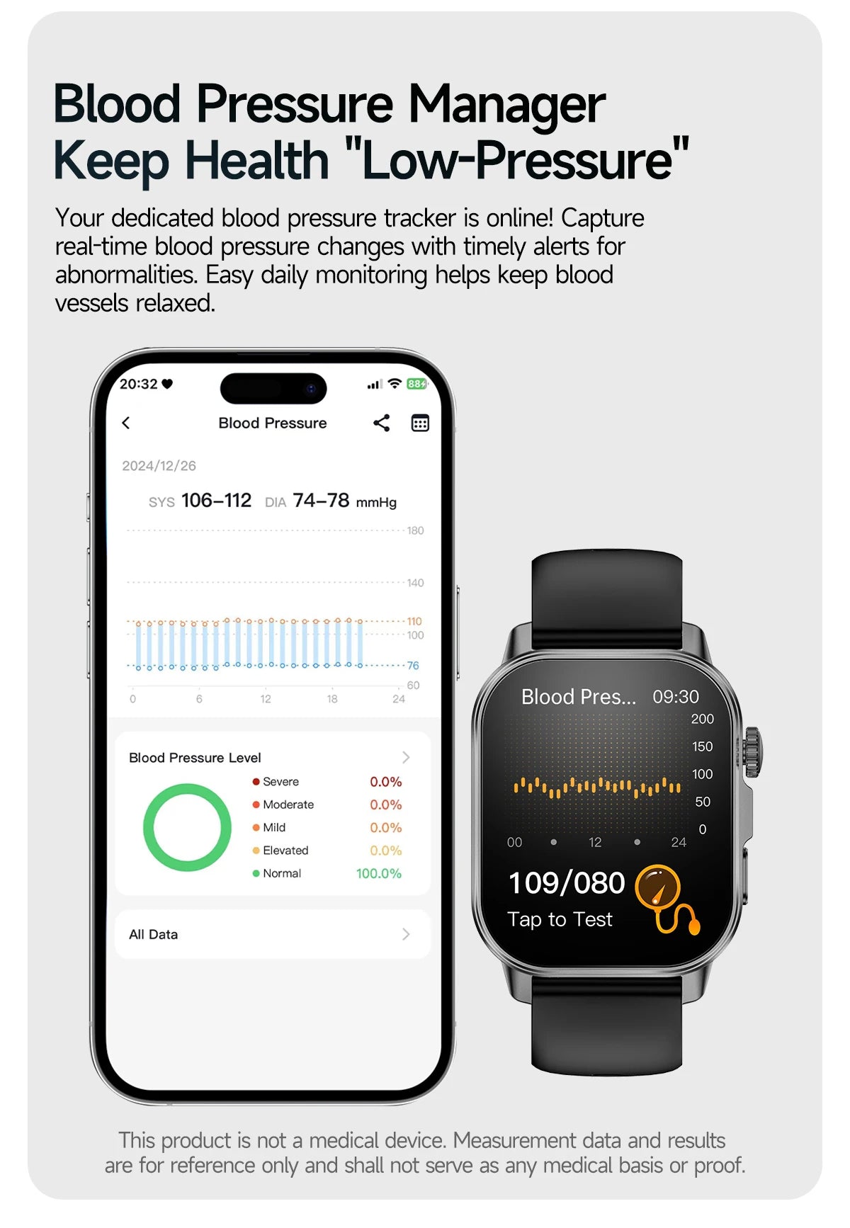 Neue präzise Gesundheits-Smartwatch EKG+HRV Harnsäure Blutfette Emotionswahrnehmung Bluetooth-Anruf Smartwatches für Männer und Frauen