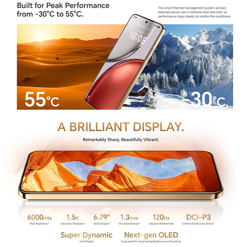 HONOR X9d Globale Version Smartphone 6,79" Display, AMOLED, 8300mAh Akku 108MP Kamera NFC Mobiltelefon