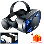 Virtual Reality 3D VR Headset Smart Glasses Helm für Smartphones Handy Mobile 7 Zoll Linsen Fernglas Brille Geräte