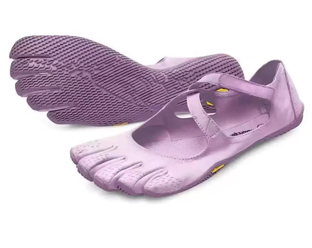VI-B Damen Klassische Professionelle FiveFingers Schuhe Fitness Yoga Tanz Weiche Sohle Rutschfest Schnelltrocknend Sport Split-Toe-Sneaker