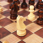 3-in-1 Holz-Schach-Backgammon-Dame-Reisespiele Schachspiel Brett Dame Unterhaltung Weihnachtsgeschenk