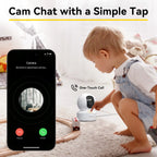 BoyKeep 3MP 5G/2.4GHz WiFi Indoor-Überwachungskamera Smart Babyphone IP-Kamera mit automatischer Verfolgung und 24/7 Videoüberwachung