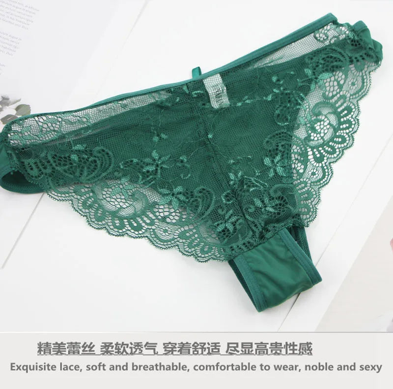 DaiNaFang Sexy BH-Set Grün Schwarz Beige Rot Weiß Lila Spitze Schleife Blumen Unterwäsche für Damen Übergröße Dessous