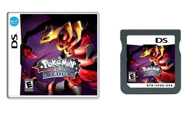 NDS-Spielkarte, Pokémon-Serie Platin, Pure Heart, True Soul, Conquest, Garbage Gold, Neue Version Englisches Spiel