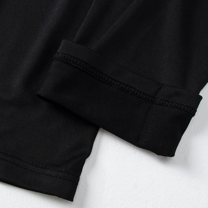 3-teiliger Herren-Sportanzug, schnelltrocknend, mit Farbverlauf, Freizeit-Sport, Laufen, kurze Ärmel, bequeme Sonnencreme, Hose, Joker-Shorts