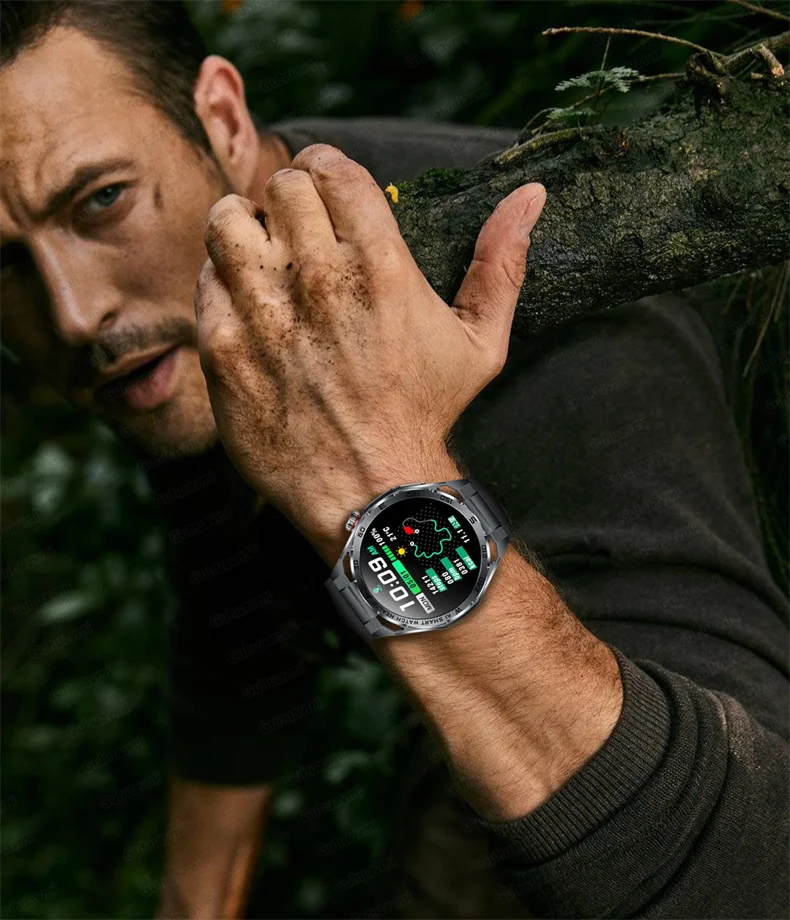 EKG High-End Gesundheits-Smartwatch Herren Blutdruck Lipide Blutsauerstoff Körperanalyse Harnsäure Gesundheitstracker Smartwatch Herren Damen