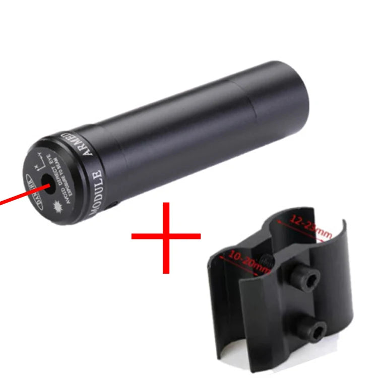 Outdoor Rotpunkt-Rot-/Grün-Laservisier Jagdzubehör Sport-Weitdistanz-Laserkalibrator für 11/20mm Schiene
