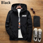 Maßgeschneiderte Reise-Team Zipperjacke, Kapuzen-Unisex-UV-beständige, wasserdichte Jacke für Herren und Damen, Oberbekleidung, Frühling, Sommer,