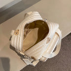 Niedliche Bären Wickeltasche Baumwolle Reißverschluss Windeltasche Damen Handtasche Windel-Caddy Organizer Baby Umstands-Reisetasche