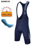 DAREVIE Radhose Seamless 4.0 Italien ELASTIC-INTERFACE Polster Radhose Diamond Beinabschluss Herren Trägerhose