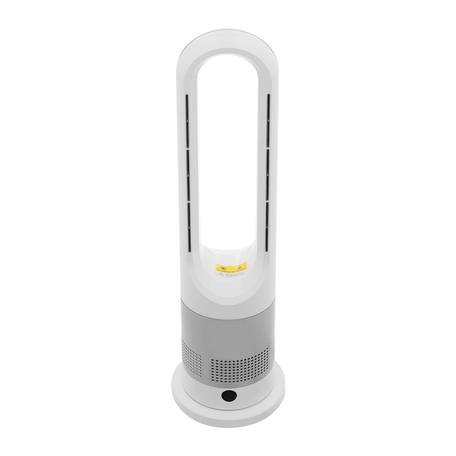 Ganzjähriger Dual-Modus Kühl-Heizturmventilator mit Fernbedienung 1200W Heizung 8 Geschwindigkeiten 9H Timer 80° Oszillation Sicher, Bladeless
