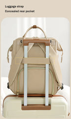 Mode Mama Rucksack Große Kapazität Wickeltasche Multifunktionale Reise Baby Tasche Mutterschaft Rucksack für Frauen Wasserdicht