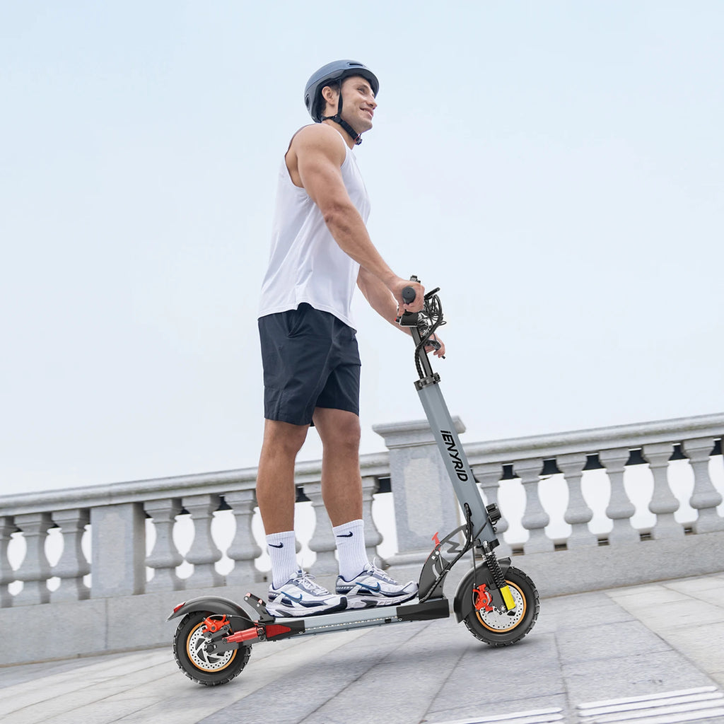 Polnisches Lager. Schnelle Lieferung E-Scooter iENYRID A1 Elektroroller für Erwachsene, leicht für tägliche Pendelfahrten, Dual Sho