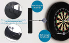 EVA Dartboard Surround Jigsaw Dart Board Protection Ring Leichtgewichtiger Wandschutzring für Dartscheiben Abnehmbarer Dartscheiben-Schutzring