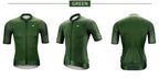 DAREVIE Radtrikot SPF 50 UV-Schutz Trainingsniveau Slim Fit Kleine Größe Herren Damen Mann Fahrradtrikot Radsport-Trikot