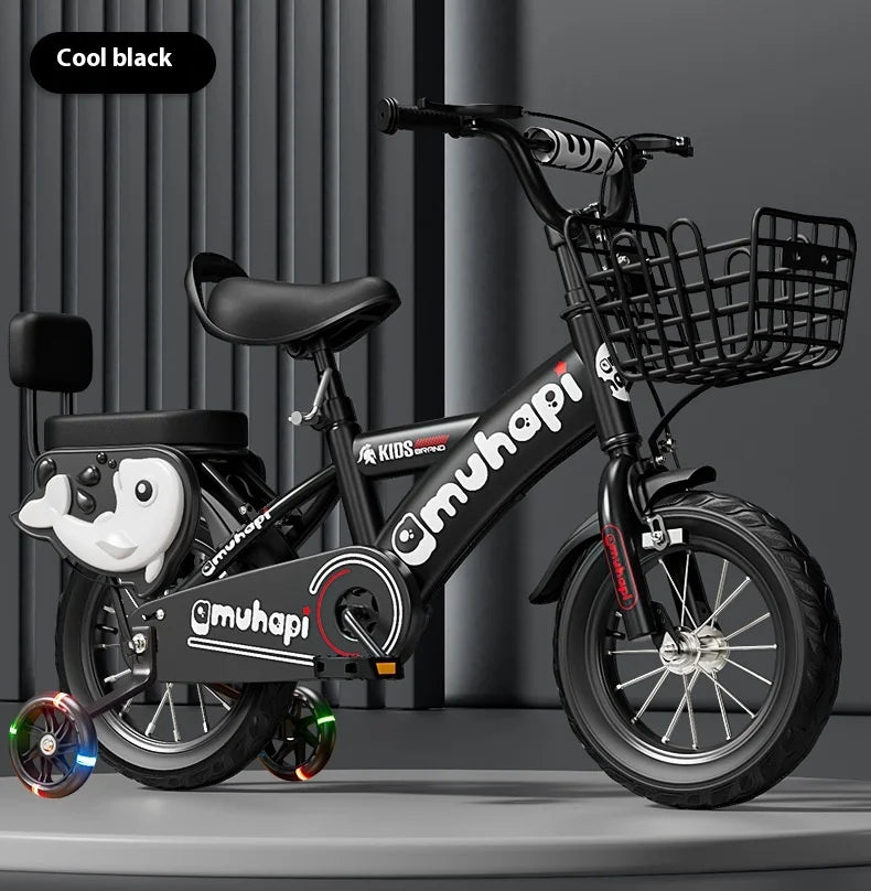 Fahrrad 2-8 Jahre 12-20 Zoll Tretfahrrad Stützrad Fahrrad