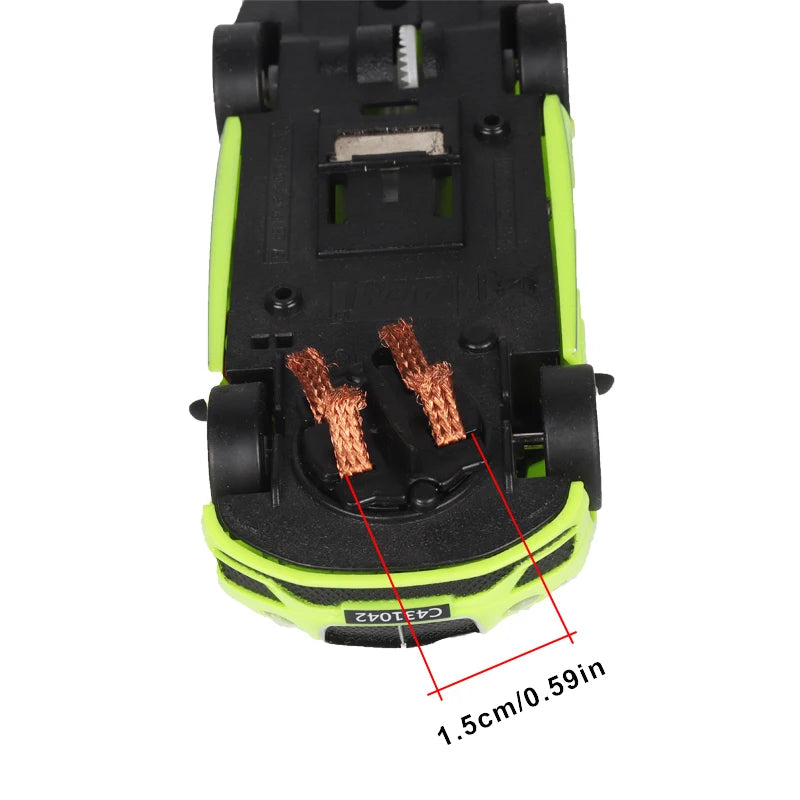 Slot Car 1/43 Maßstab Set Elektrische Rennstrecke Rallye Sportwagen Spielzeug für SCX Compact Go Ninco Scalextric Track