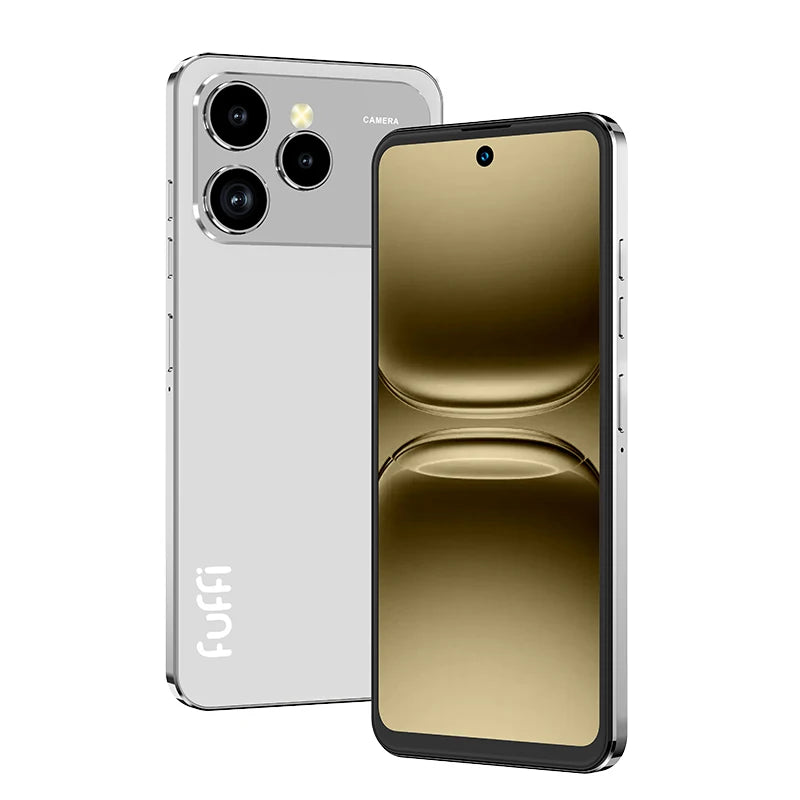 FUFFI Global Vision i17 Pro Max Smartphone Android 8GB RAM 256GB ROM 6,56 Zoll Telefon 720x1612HD 24+48MP 5G Netzwerk Mobiltelefone