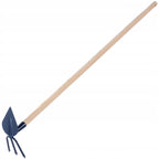 KADAX Gartenhacke mit Zinken und 125cm Stiel