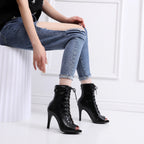 Damen Party Stiefel 2020 Damen Sexy Stilettos High Heels Schuhe Damen Latein Tanzschuhe Latein 2020 Für den Ballsaal