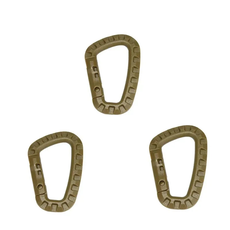 1/2/3/4/6pcs Taktischer Karabiner Karabinerhaken Karabiner Clip Kunststoff Kadett Wandern Camping