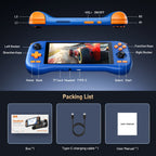 K56 Android 14 tragbare Gaming-Konsole mit 5,5-Zoll-Touchscreen und über 50 Retro-Videospiel-Emulatoren für DC/MAME/SS
