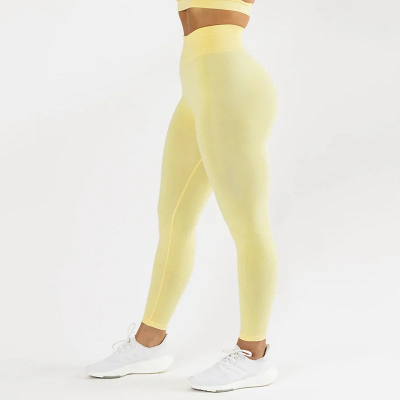 Amplify Mühelose Leggings für Damen, Push-Up-Booty-Leggings, Scrunch Butt, Stretch-Workout-Gym-Tights, Fitness, nahtlose Yogahosen
