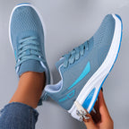 Frühlings-Freizeitsportschuhe für Damen, modisch, atmungsaktiv, leicht, rutschfest, verschleißfest, flache Schuhe