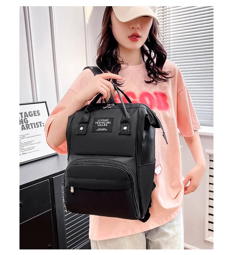 Wickelrucksack Windeltasche Mama Große Kapazität Taschen Mama Baby Multifunktionale Wasserdichte Outdoor Reise Windeltaschen für die Babypflege
