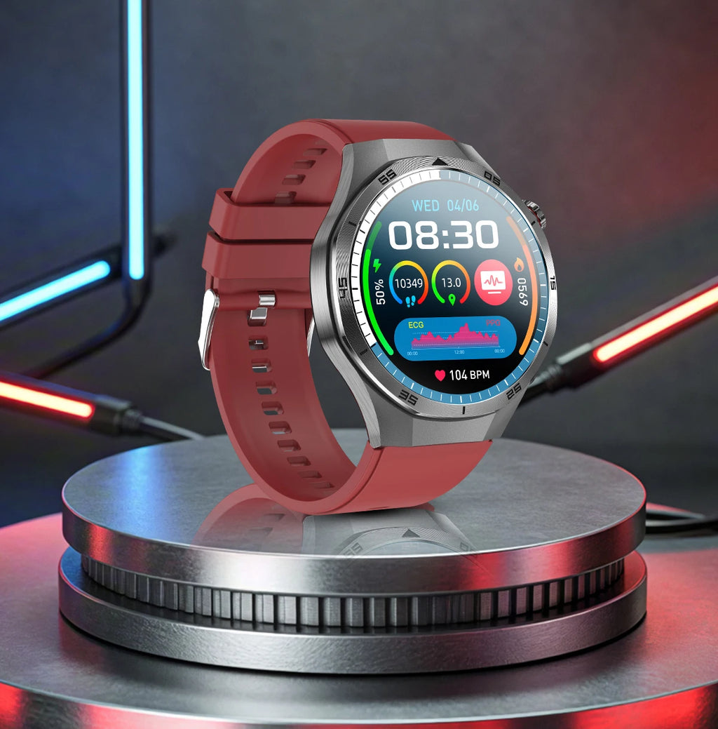 2026 Neue Smartwatch für Pflegeberufe mit EKG+PPG Gesundheitsanalyse Blutdruck Lipide Harnsäure Drahtlose HD-Anruf Smartwatch Herren Damen