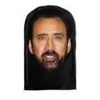 Cosplay 3D-gedruckte Kanye-Maske Stretch Mesh Vollgesichtsmaske Männer Frauen Rollenspiel Kopfbedeckung Halloween Maskerade Sturmhaube Kopfbedeckung