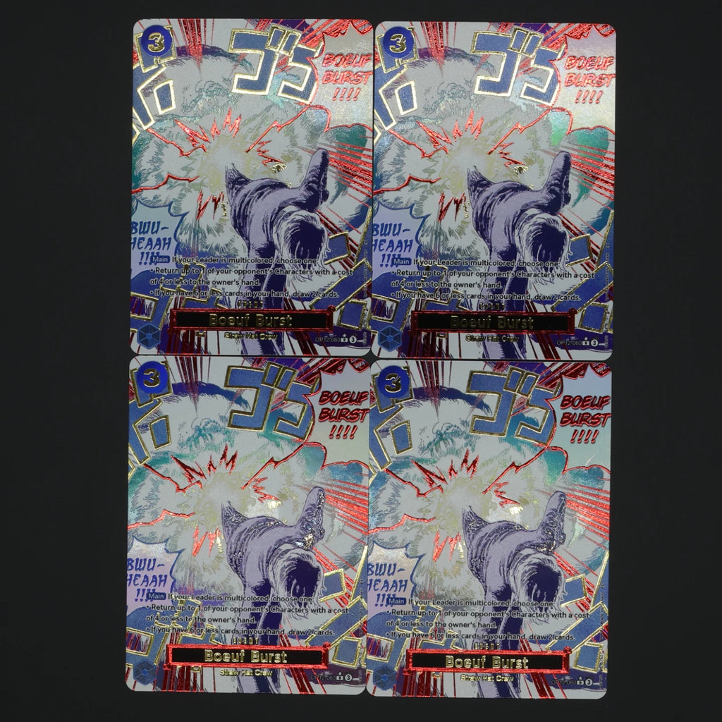 One Piece TCG OPCG English Manga Event Card Set Gear 2 DDM GGG Ground Death Frighten Me OP09 OP10 OP11 OP12 OP14 Goldprägung
