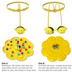 Bumble Bee Magnetspiel Lustige Familienbrettspiele Montessori Sortierpuzzle Angelspiel Interaktive Spiele für Kinder und Erwachsene
