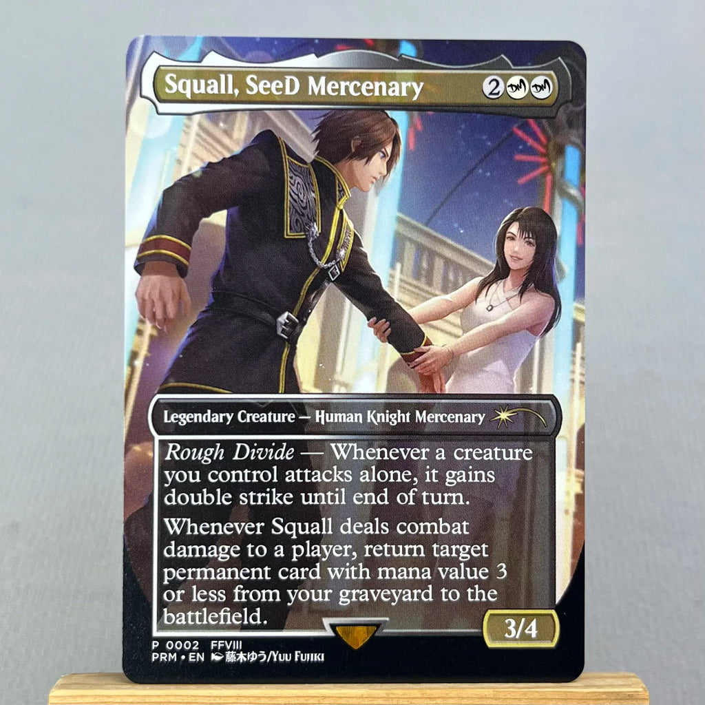 FIN PSS5 FCA HOLO14-001 Tcg proxy magical cards Sephiroth, legendärer SOLDAT Vivi Ornitier Cloud, Söldner aus Midgar Versammlung