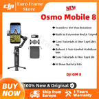 DJI OM8 Osmo Mobile 8 Smartphone-Gimbal-Stabilisator 3-Achsen-Handy-Gimbal Original Brandneu OM8