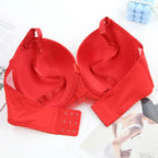 DaiNaFang Push Up Breathable Bras Bow 34/75 36/80 38/85 40/90 42/95 44/100 BCDE Cup Underwear For Women Plus Size Lingerie