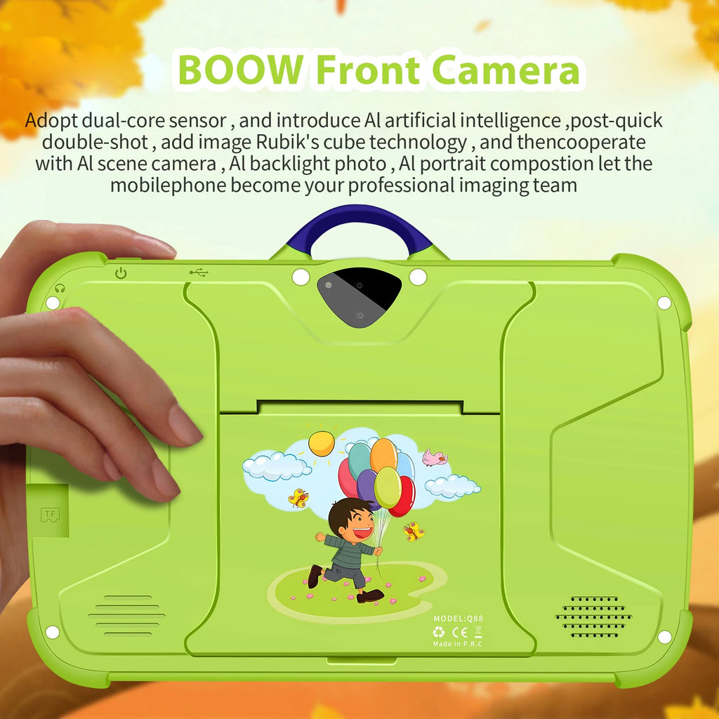 Neues 5G WIFI 7 Zoll Android Kinder-Tablet Quad Core 4GB RAM 64GB ROM Dual-Kameras Günstiges und einfaches Kindergeschenk Tablet PC