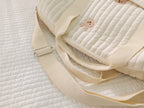 Wickeltasche Bär Umstandspaket Baby Windeltasche Kinderwagen Windel-Organizer Tragbare Einkaufstaschen Reise-Wickeltasche Messenger Bag